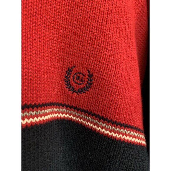 Chaps Ralph Lauren XL Men’s V-Neck Knit Sweater Vintage - Picture 3 of 10